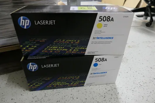 2x cartouches de toner HP LaserJet