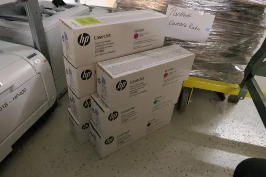 7x cartouches de toner HP LaserJet
