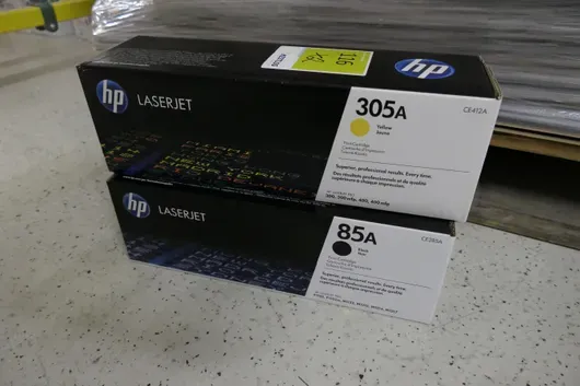2x cartouches de toner HP LaserJet