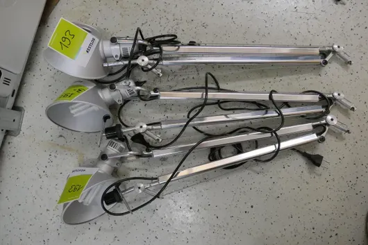3x Artemide Tolomeo