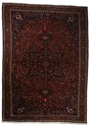 Grand tapis à médaillon
