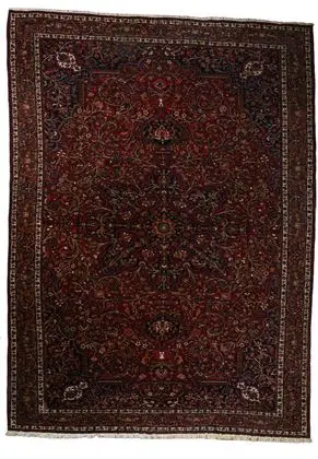 Grand tapis à médaillon