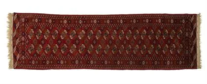Tapis turkmène couloir "Tekke"
