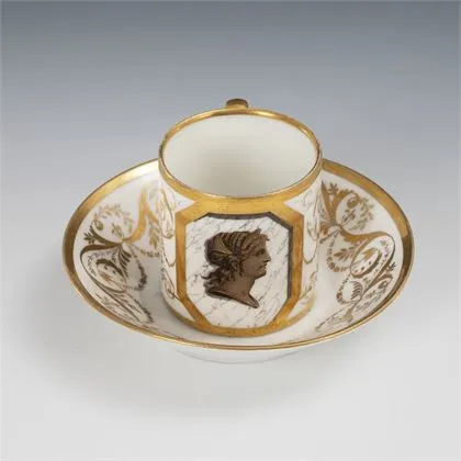 Tasse d'amitié Biedermeier
