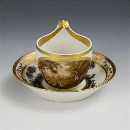 Tasse à image : berger d'oies. Fürstenberg