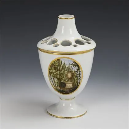 Vase pot-pourri Empire. Fürstenberg