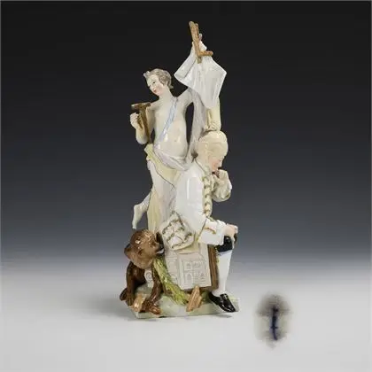 Groupe de figures "Architecture". KPM Berlin