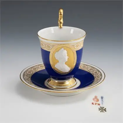 Tasse portrait : Auguste Viktoria, KPM Berlin