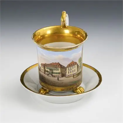 Tasse à vues Bovenden. Gotha