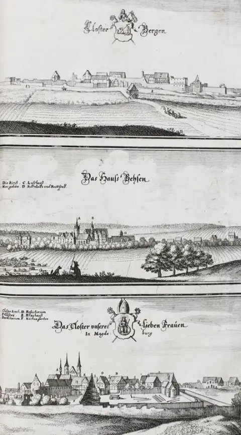 (Zeiller,M.). – Topographia Saxoniae Inferioris, Das ist Beschreibung der vornehmsten Stätte unnd Plätz..
