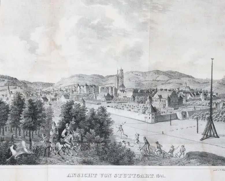Schwarzmann,W.F. Manuel pour la ville royale principale et résidentielle de Stuttgart et le royaume de Wurtemberg