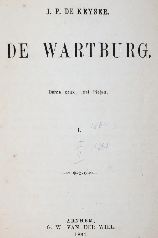 Keyser,J.P.de. – De Wartburg