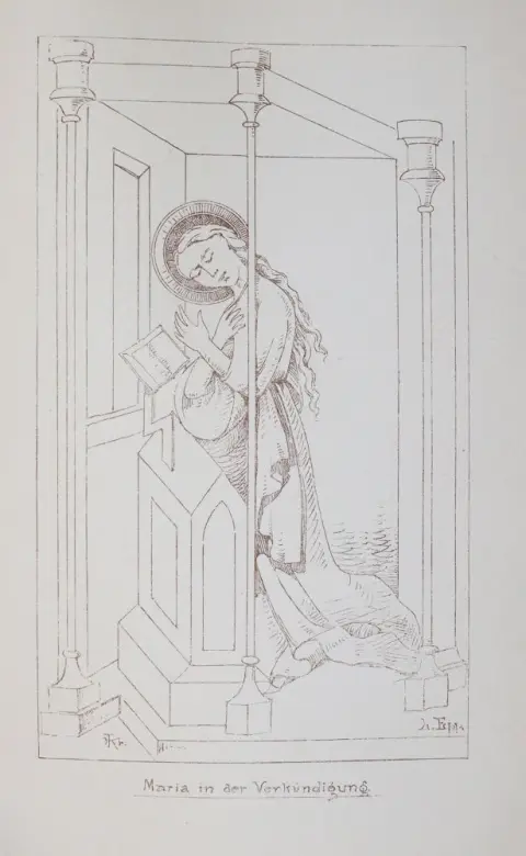 Leutz,L. – Die Gothischen Wandgemälde in der Burgkapelle zu Zwingenberg am Neckar