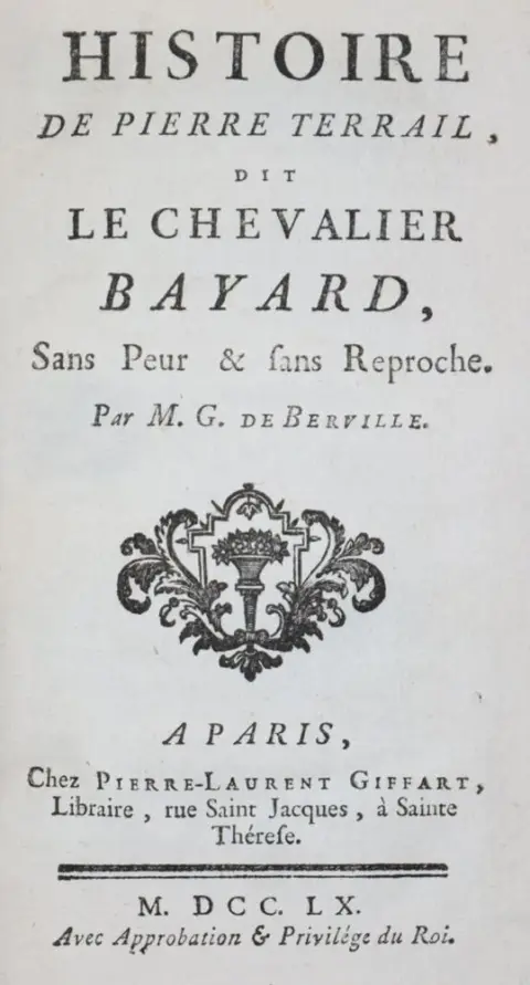 Berville,G.de. – Histoire de Pierre Terrail, dit le Chevalier Bayard, sans peur & sans reproche