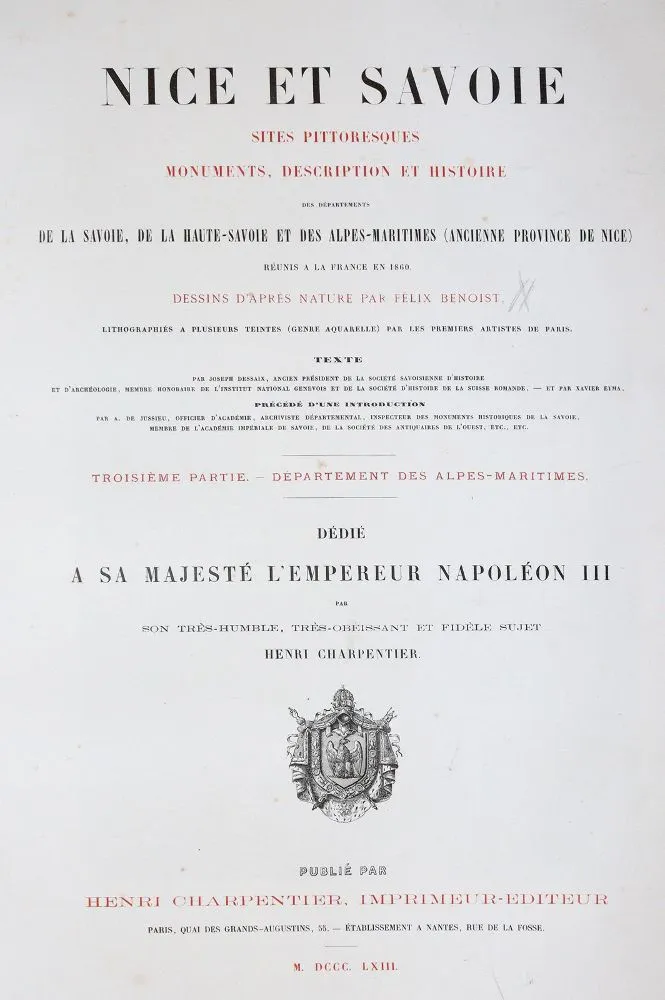 Benoist,F. u. J.Dessaix. – Nice et Savoie