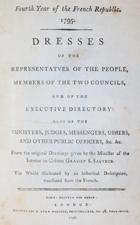 Fourth Year of the French Republic 1795