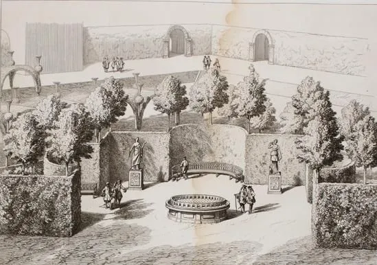 Guillaumot,A.-A. – Chateau d Marly-le-Roi, construit en 1676, detruit en 1798