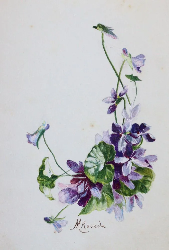 Stammbuch: by Marsia Boveda, 1908 - 1926