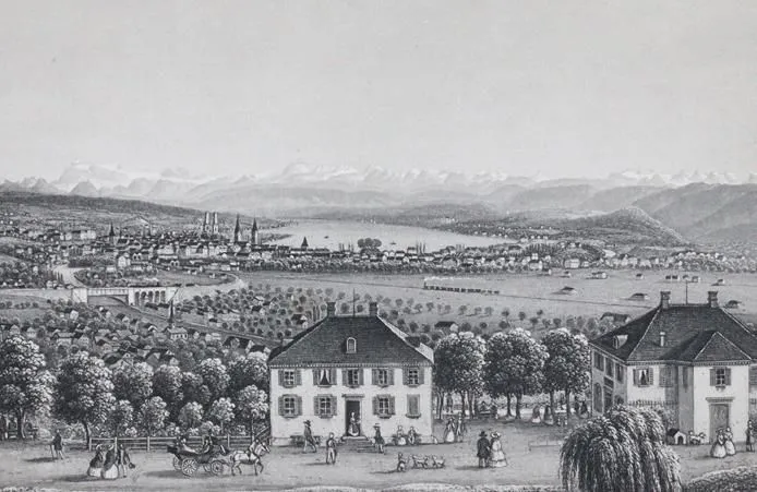Souvenir de la Suisse – (Deckeltitel)