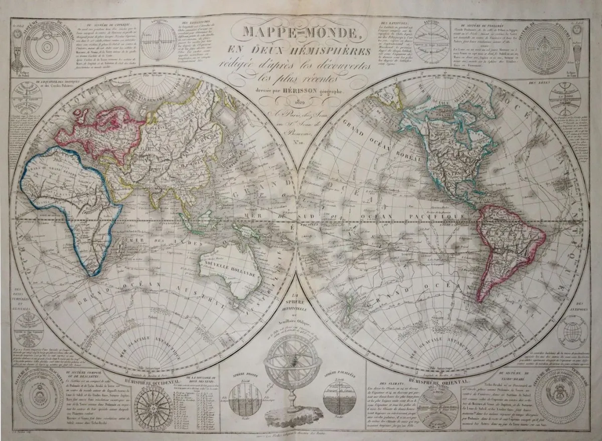 Atlas – mit 6 grenzkolor