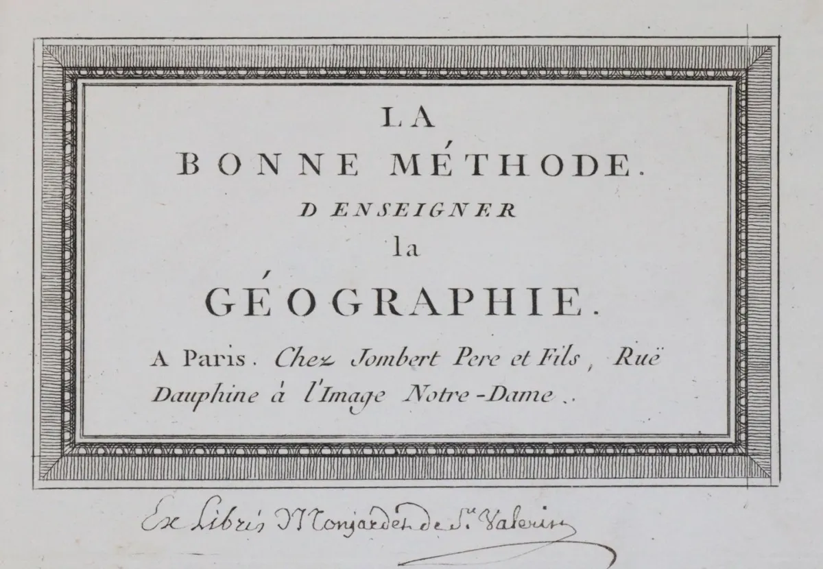 Bonne Methode, La, – d'Enseigner la Geographie