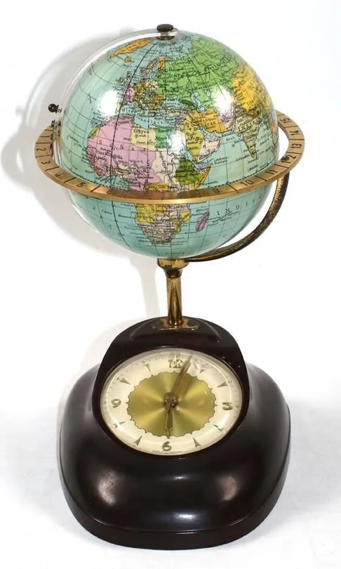 Globe-klok Link & Co. – 1954, Junior Globus Kartogr