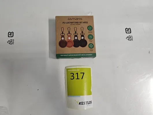 4x Apple AirTag kožená pouzdra