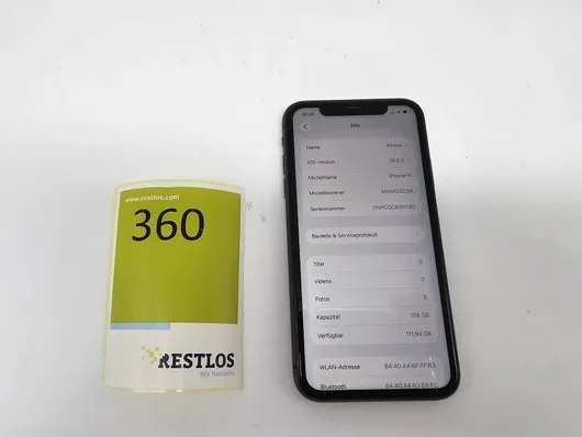 iPhone 11 128GB czarny