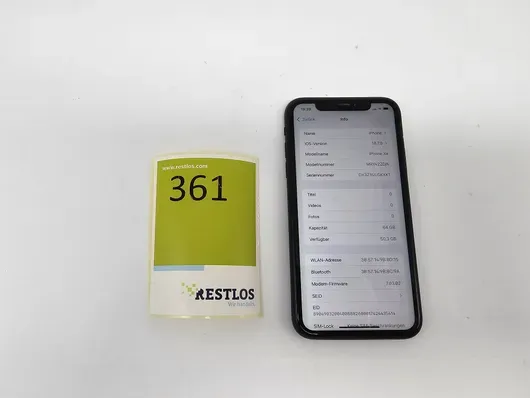 iPhone XR 64GB czarny