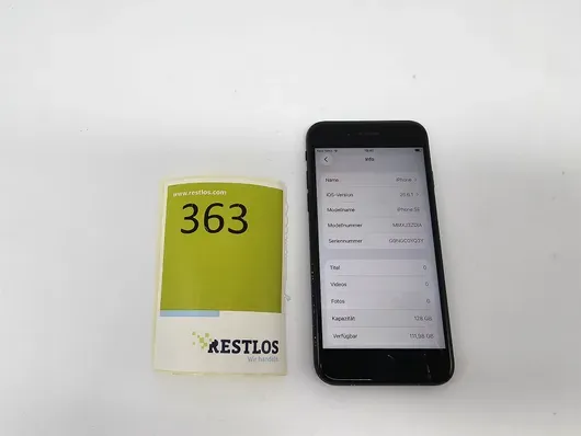 iPhone SE 3. gen. 2022 128GB 91% pojemność baterii