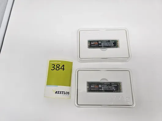 2x Samsung 860 EVO 256GB SSD