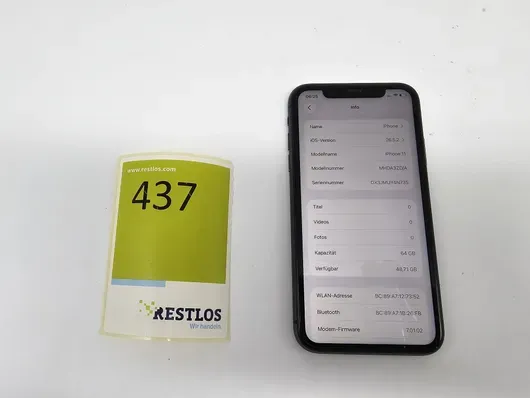 iPhone 11 64GB schwarz