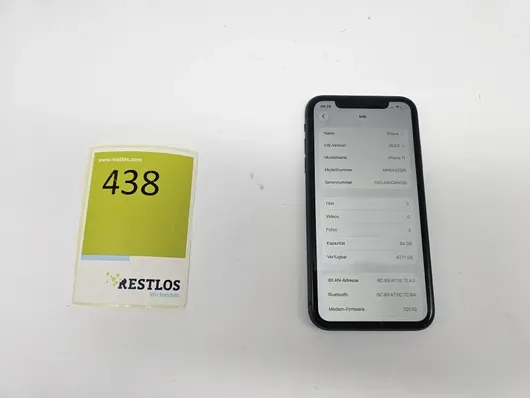 iPhone 11 64GB noir