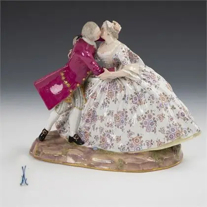 Skupina milenců. Meissen