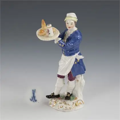 Prodejce limonády. Meissen