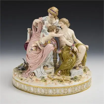 "Amour en détresse". Meissen