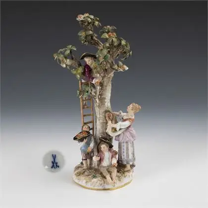 "Cueillette de pommes". Meissen