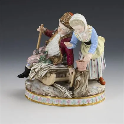Allegorie van de winter. Meissen