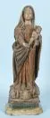 Madonna – Polychrome wood, standing on angel heads, profiled base, H= 66 cm, probably Southern European, 18th c.