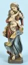Madonna – Polychrome wood, partly gilded, on base, H= 51 cm, 20th c., Montafoner Schnitzstube, Egon Pfefferkorn