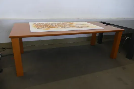 Bureau avec image