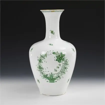 Floor vase "Apponyi green". Herend