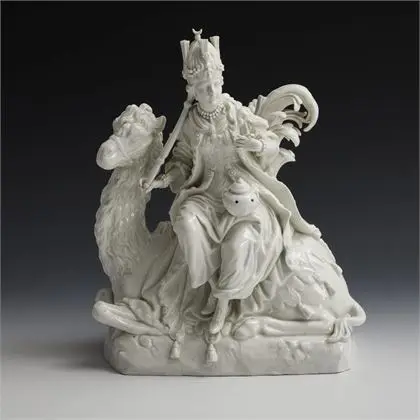 Groupe de figures : Allégorie de l'Asie. Thieme