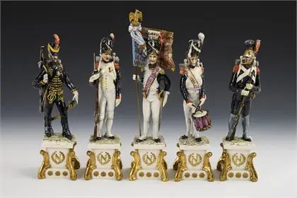 5 soldats napoléoniens. Cacciapuoti
