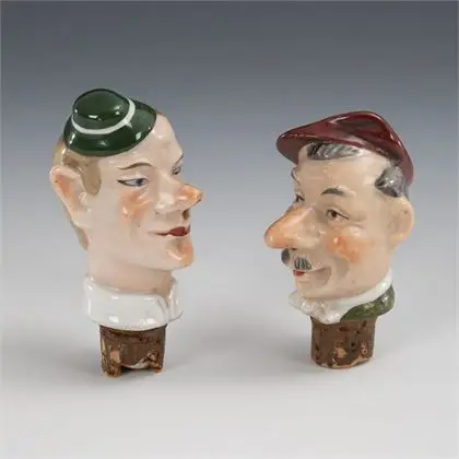 2 figurální zátky