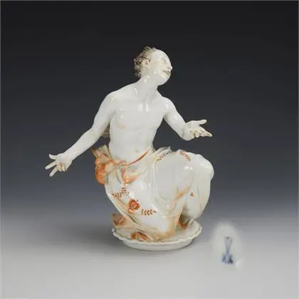 Figurine Art déco : Garçon. Meissen