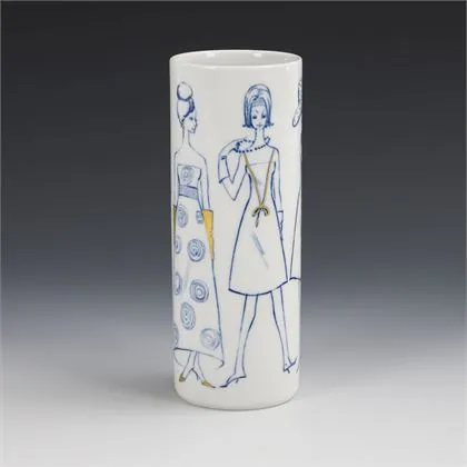 Vase Modehaus Heinz Bormann. Meissen