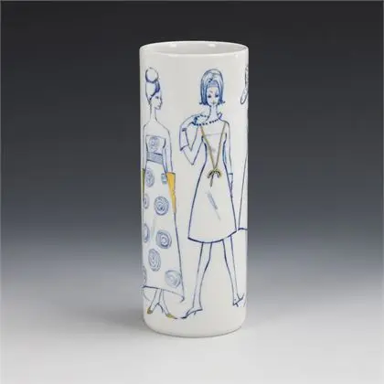Vase Modehaus Heinz Bormann. Meissen