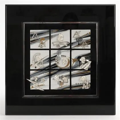 Objet mural : "Faust". Meissen