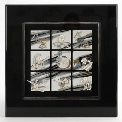 Objet mural : "Faust". Meissen